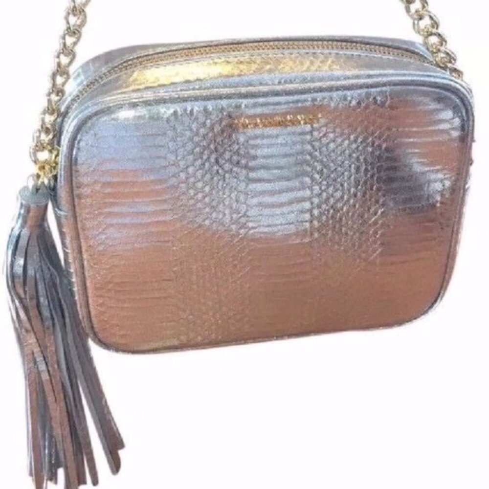 Victoria's Secret Fashion Show Paris 2016 Silver Crossbody Purse